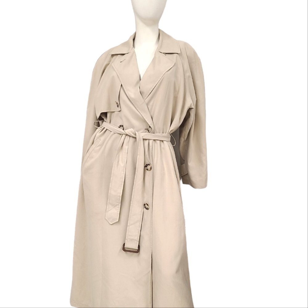 Anne Klein Trench Coat size 8P